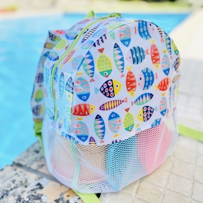 Mochila de Praia Peixes Divertidos