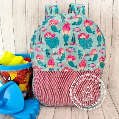 Mochila de Praia Pequenas Sereias