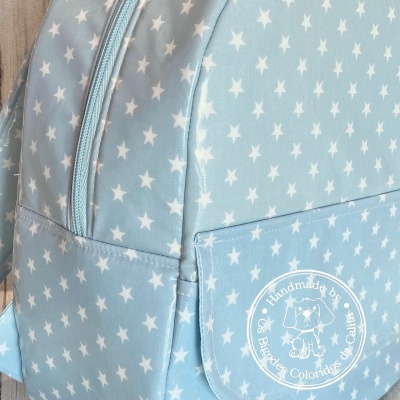 Mochila Estrelas Azuis