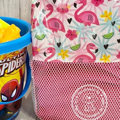 Mochila de Praia Flamingos