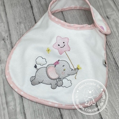 Babete Elefante Menina