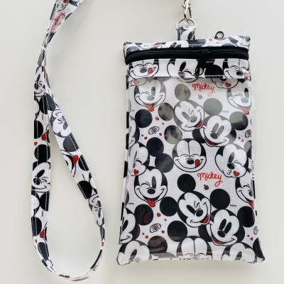 Bolsa Telemóvel Mickey Faces