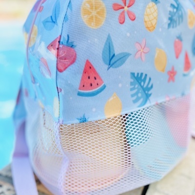 Mochila de Praia Frutas Tropicais