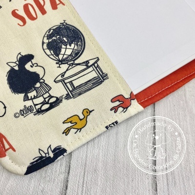 Capa de Agenda A5 - Malfada "Este Mundo é uma Sopa"