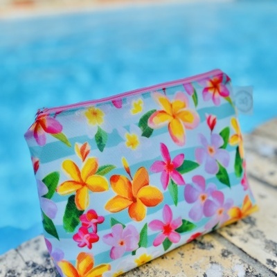 Necessaire Plastificada Pequena Caribian