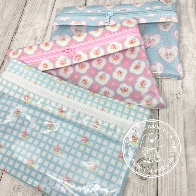 Bolsa Blue Flowers Vichy