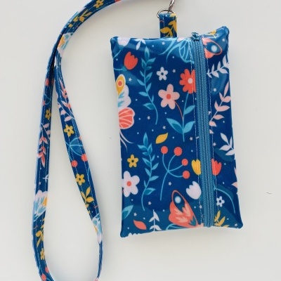 Bolsa Telemóvel Blue&Butterflies