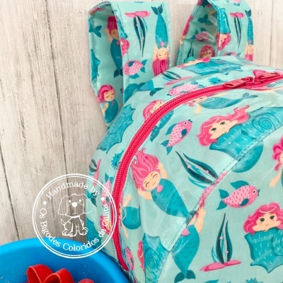 Mochila de Praia Pequenas Sereias