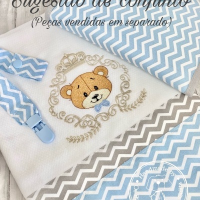 Porta Documentos Ursinho Real