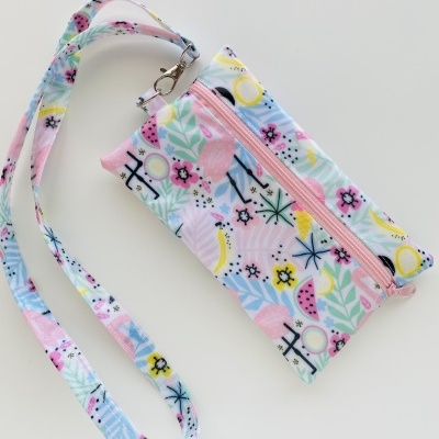 Bolsa Telemóvel Pink Flamingo