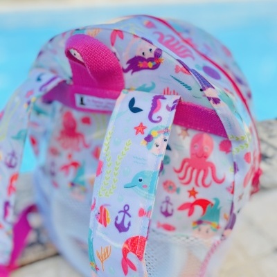 Mochila de Praia Sereias e amigos