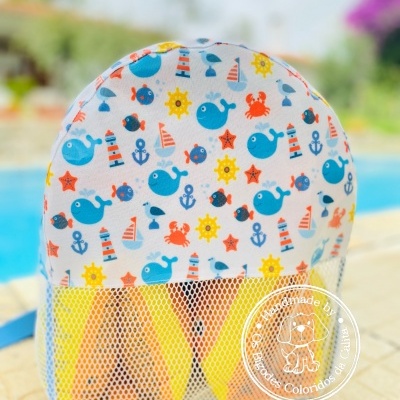 Mochila de Praia Baleias e Faróis