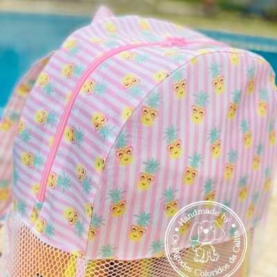 Mochila de Praia Ananases com Óculos