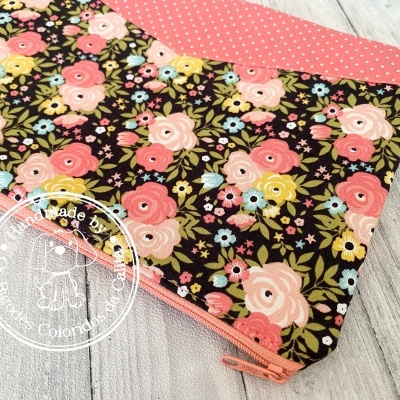 Bolsa de Mão Black Roses