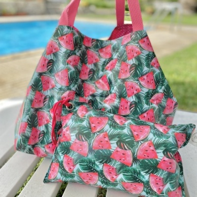 Saco de Praia Melancias Deliciosas
