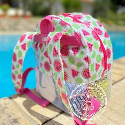 Mochila de Praia Melancias&Limas