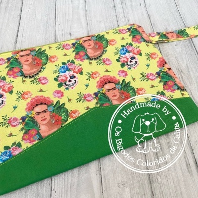 Bolsa de Mão Frida Amarelo Limão