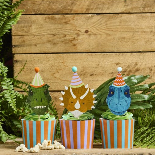 Kit Cupcakes Dinossauros
