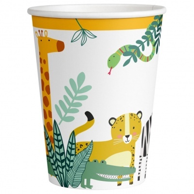 Copos Animais Selva Wild