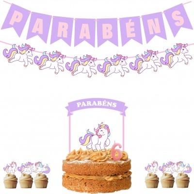 Kit Festa Unicórnio