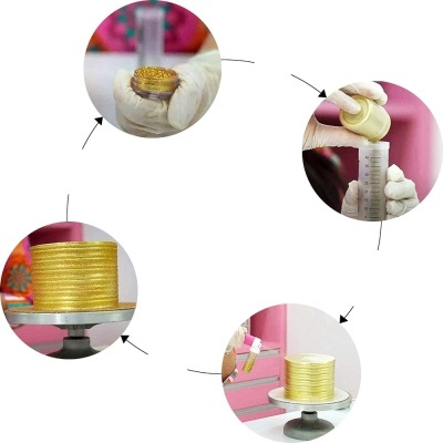 Aerógrafo Manual Bomba Decoração de Bolos