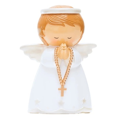 Figura Anjo da Guarda Pérola Médio