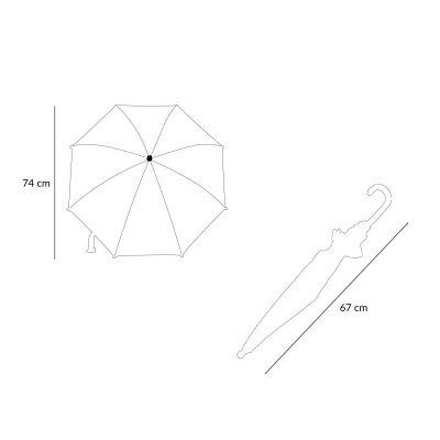 Guarda-chuva The Three Little Pigs