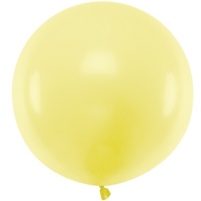 Balão Amarelo Pastel 1m