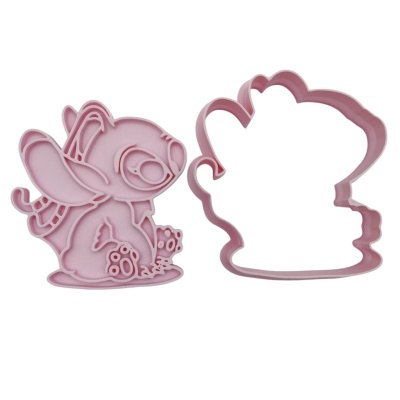 Cortador c/ Carimbo Stitch Angel