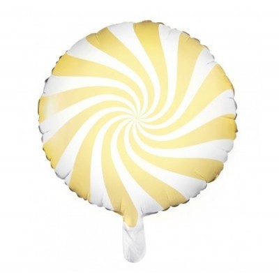 Balão Candy Amarelo Claro