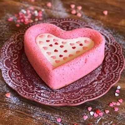 Forma Piscina Coração 17cm