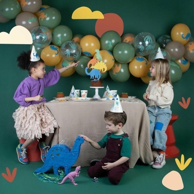 Pinhata Dinossauro Azul