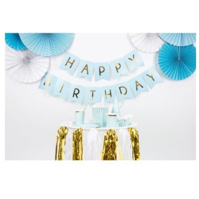 Grinalda Happy Birthday Azul