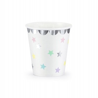 Copos Estrelinhas Coloridas