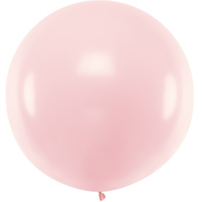 Balão Rosa Claro Pastel 1m