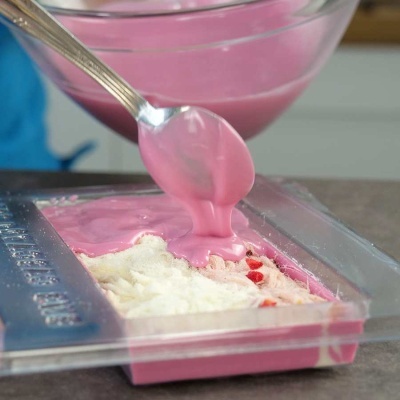 Chocolate Fraccionado Sabor Morango