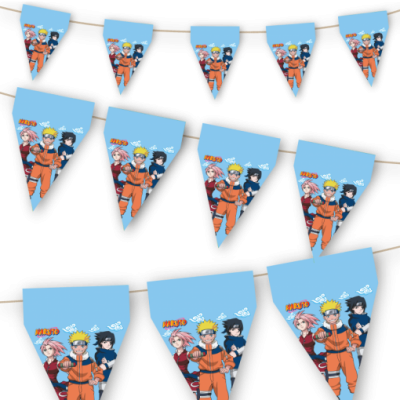 Bandeirolas Naruto