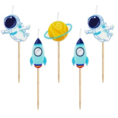 Velas Espaço e Astronautas