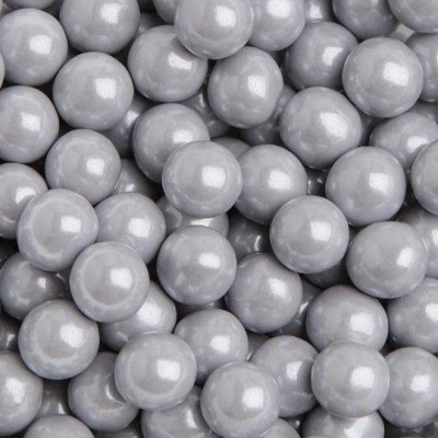 Esferas Chocolate Prateado 8mm