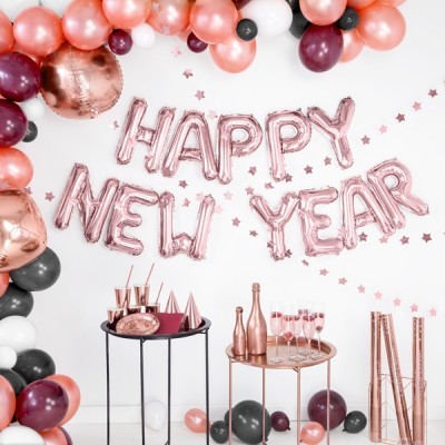 Grinalda Estrelas Rose Gold