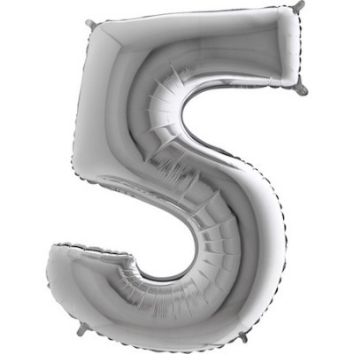 Balão Gigante 5 Prateado