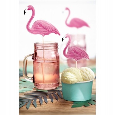 Toppers de Bolo Flamingos