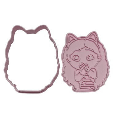 Cortador c/ Carimbo Casa de Bonecas da Gabby - Gabby