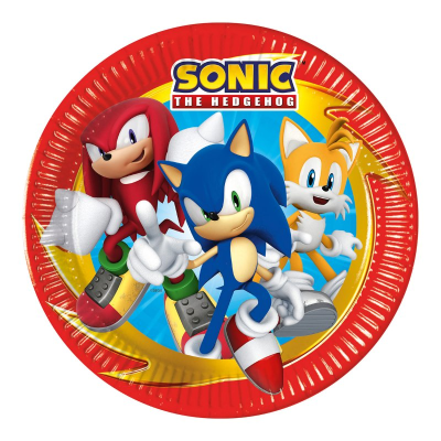 Pratos Grandes Sonic e Amigos
