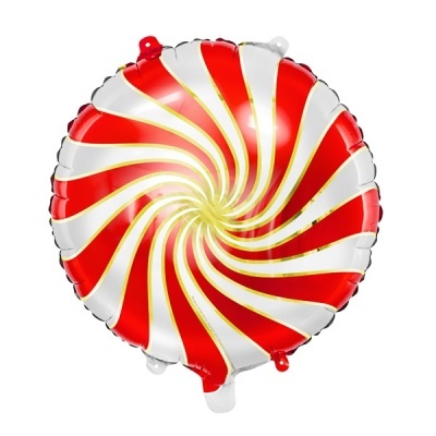 Balão Candy Natal Vermelho