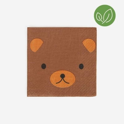 Guardanapos Animais Bosque Urso
