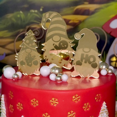 Toppers Natal Gnomos