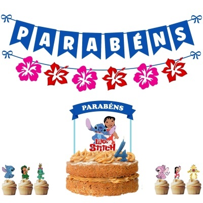 Kit Festa Lilo & Stitch