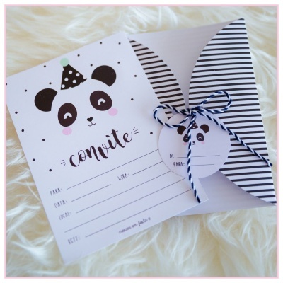 Convites Panda