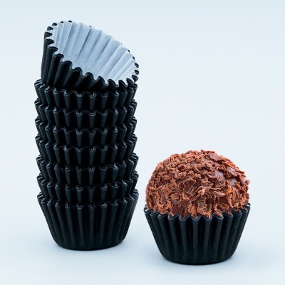 Mini Forminhas Preto